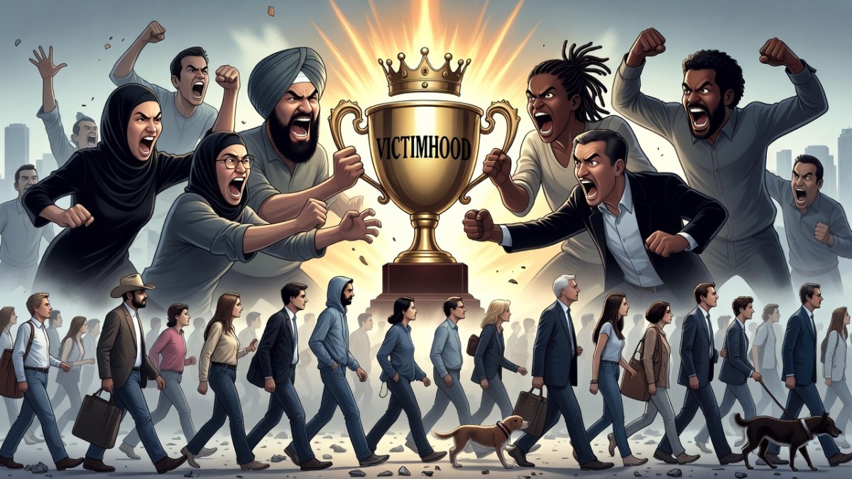 The Victimhood Trophy: Why Some Fight for It While Real Americans Just Keep&nbsp;Walking