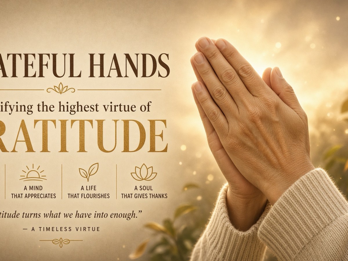 Gratitude is the highest virtue for any&nbsp;immigrant.