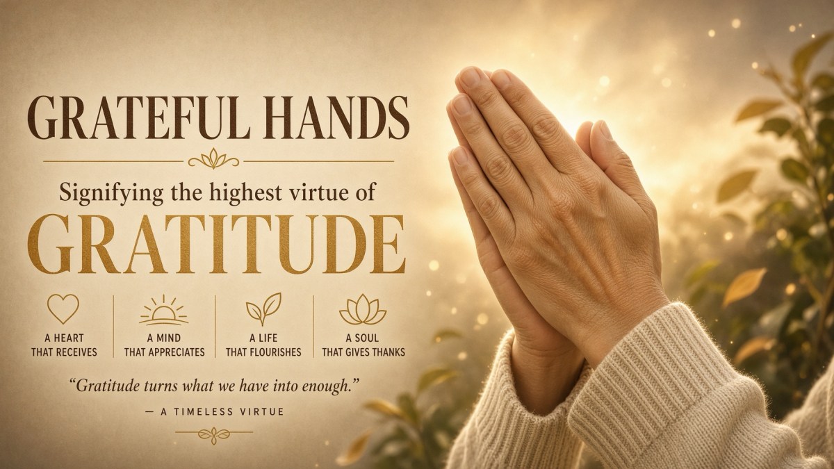 Gratitude is the highest virtue for any&nbsp;immigrant.