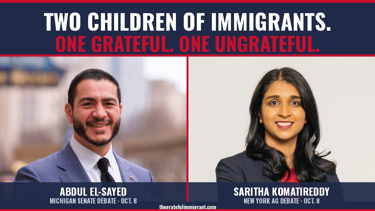 Two Children of Immigrants. One Grateful. One&nbsp;Ungrateful.