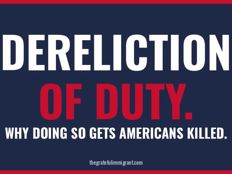 Dereliction of Duty